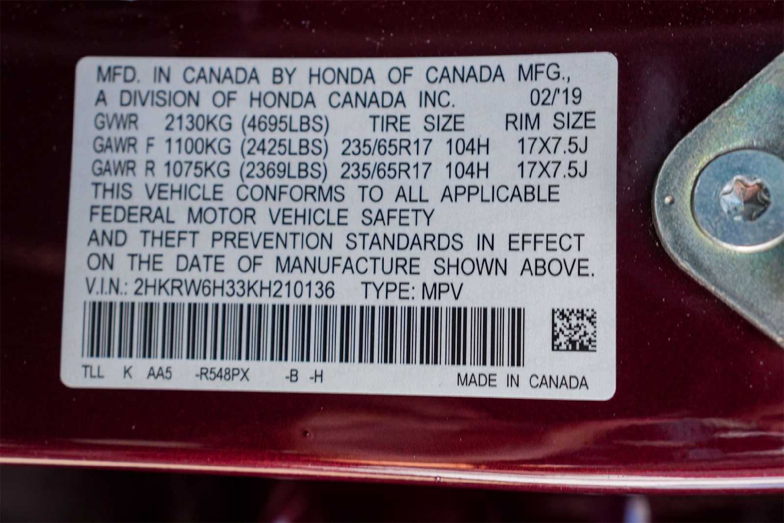 Thumbnail: 2019 Honda CR-V - 30