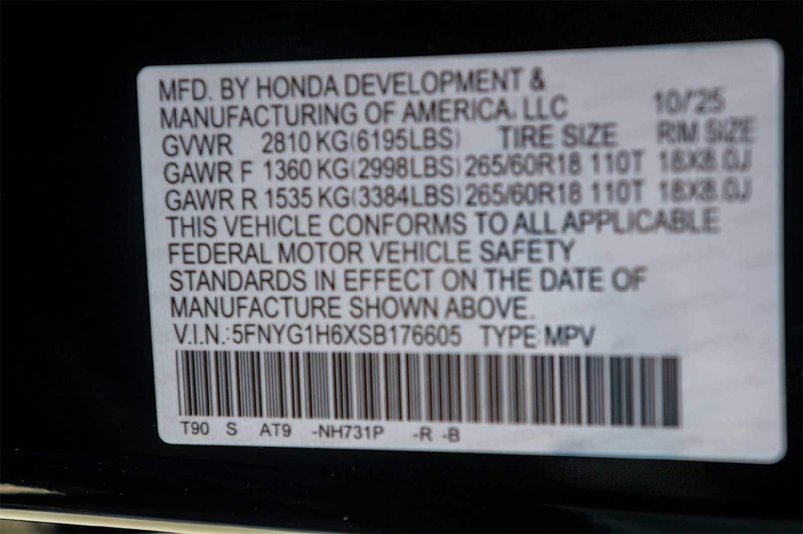 Thumbnail: 2025 Honda Pilot - 22