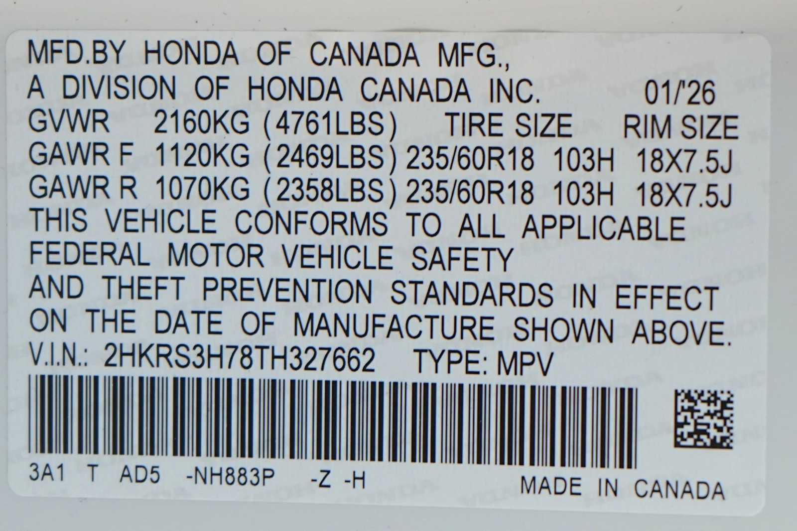 Thumbnail: 2026 Honda CR-V - 21