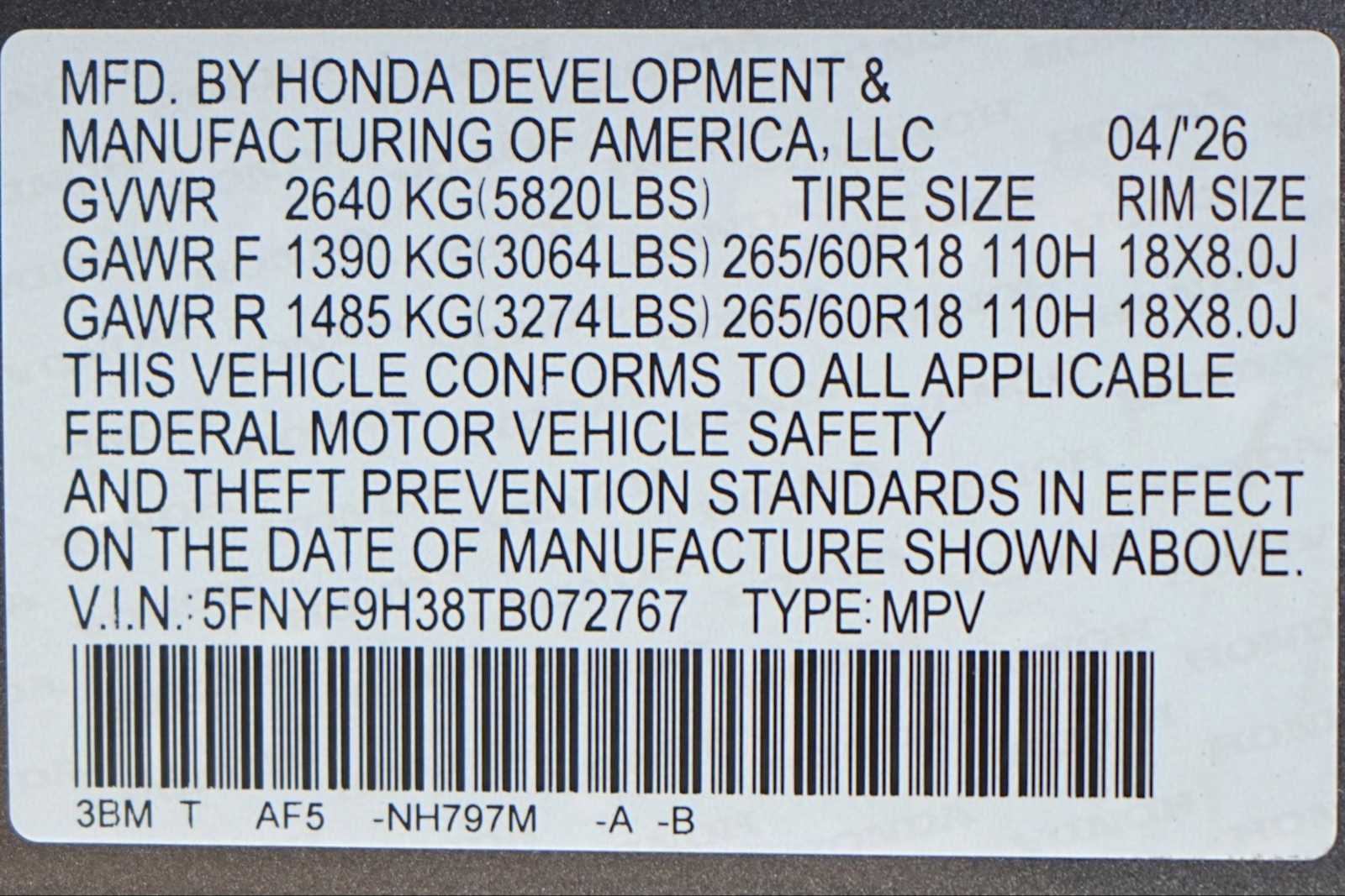 Thumbnail: 2026 Honda Passport - 21