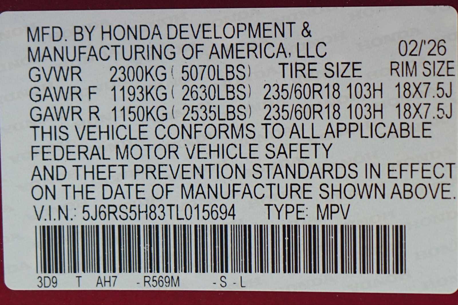 Thumbnail: 2026 Honda CR-V - 21