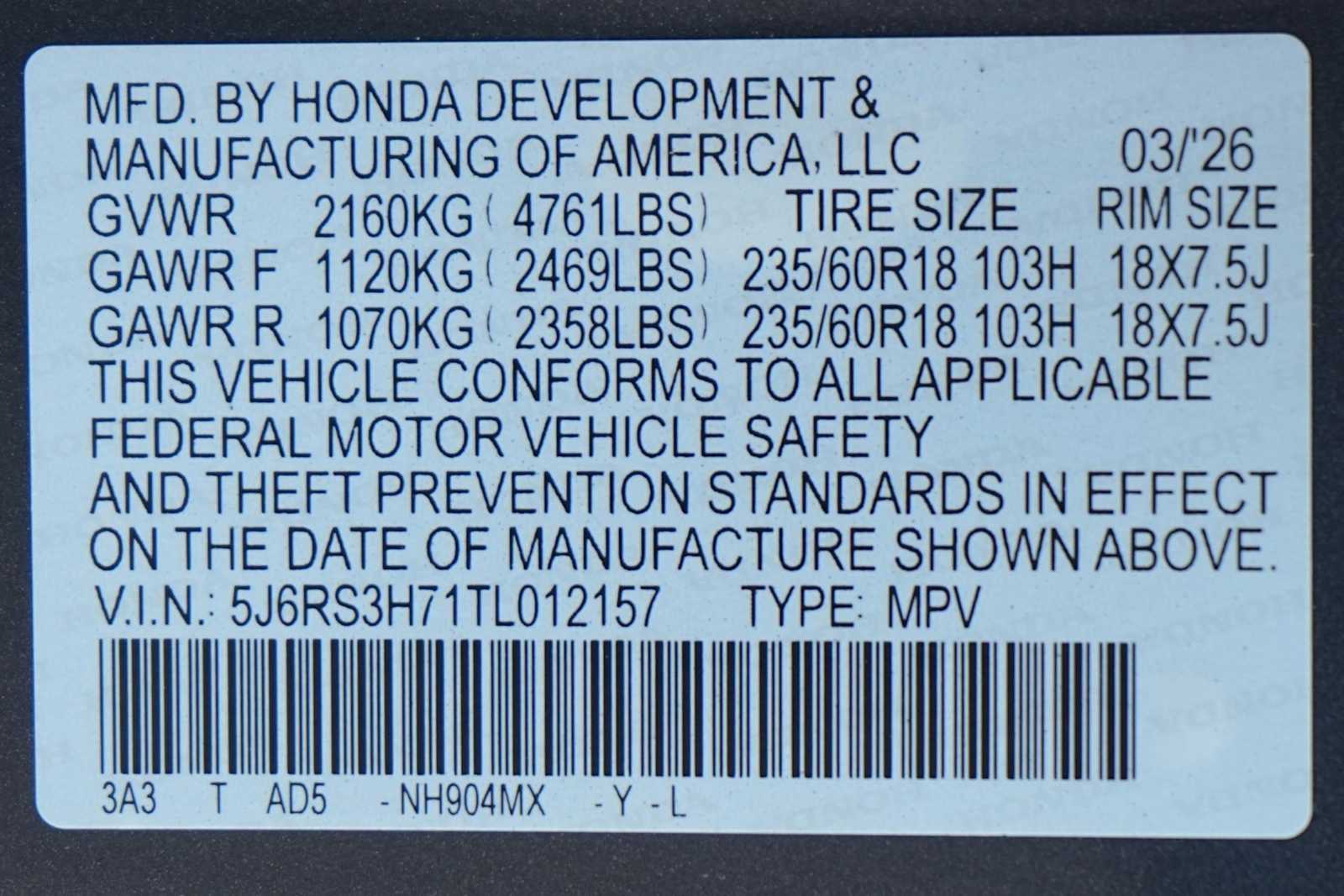 Thumbnail: 2026 Honda CR-V - 21