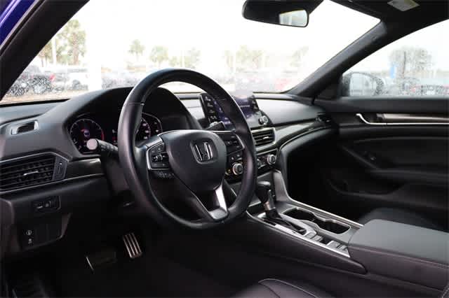 Used 2021 Honda Accord Sport with VIN 1HGCV1F36MA100580 for sale in Houston, TX