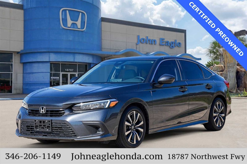 Certified 2024 Honda Civic EX Sedan
