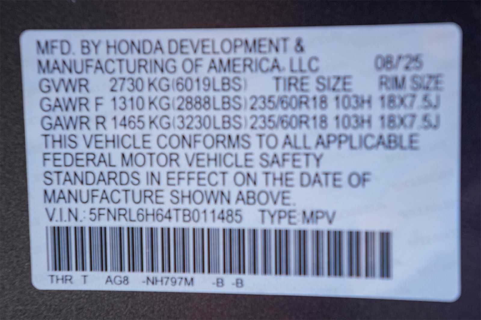 Thumbnail: 2026 Honda Odyssey - 21