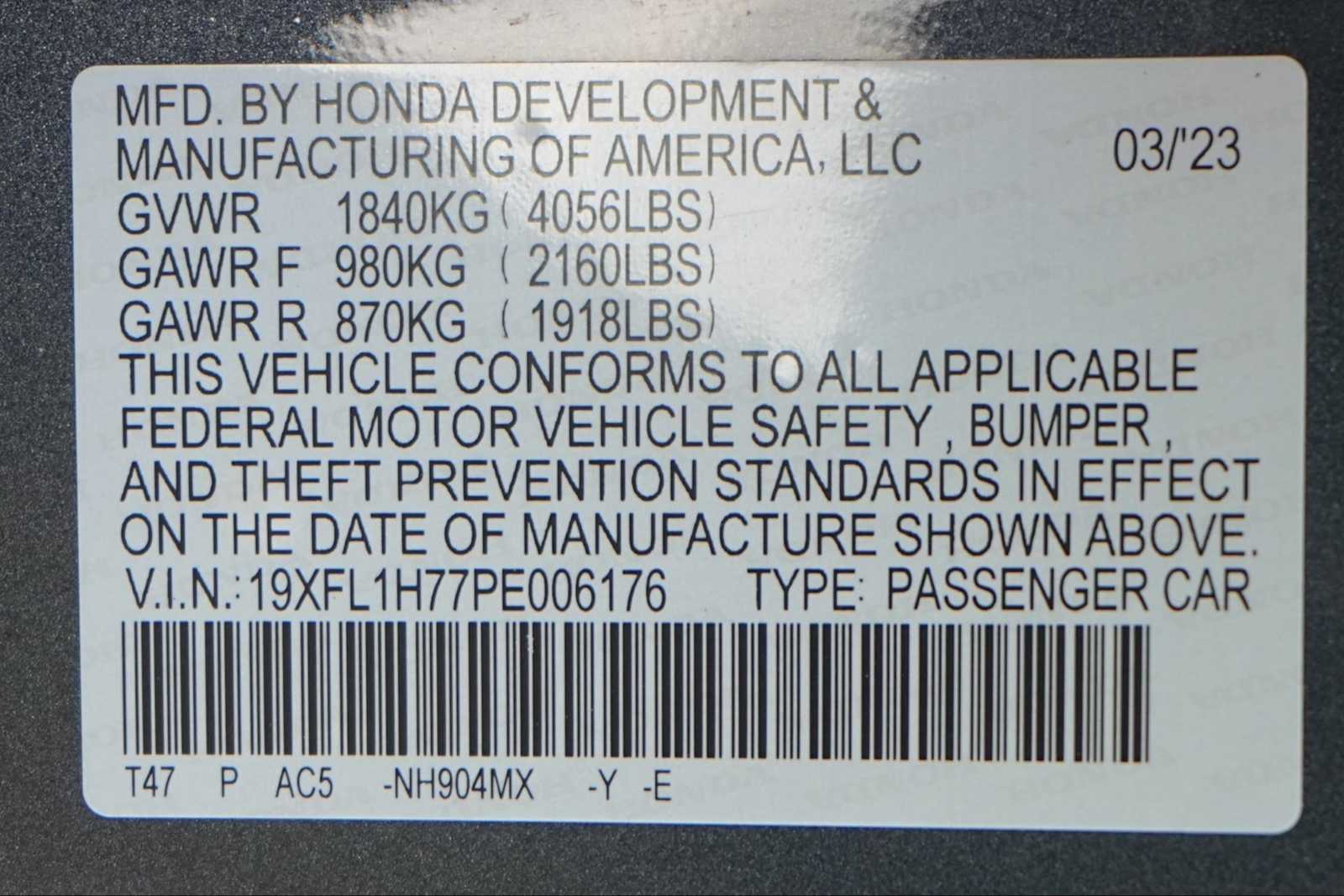 Thumbnail: 2023 Honda Civic - 30