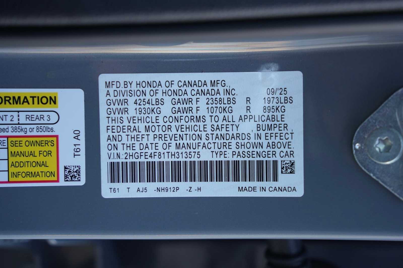 Thumbnail: 2026 Honda Civic - 21