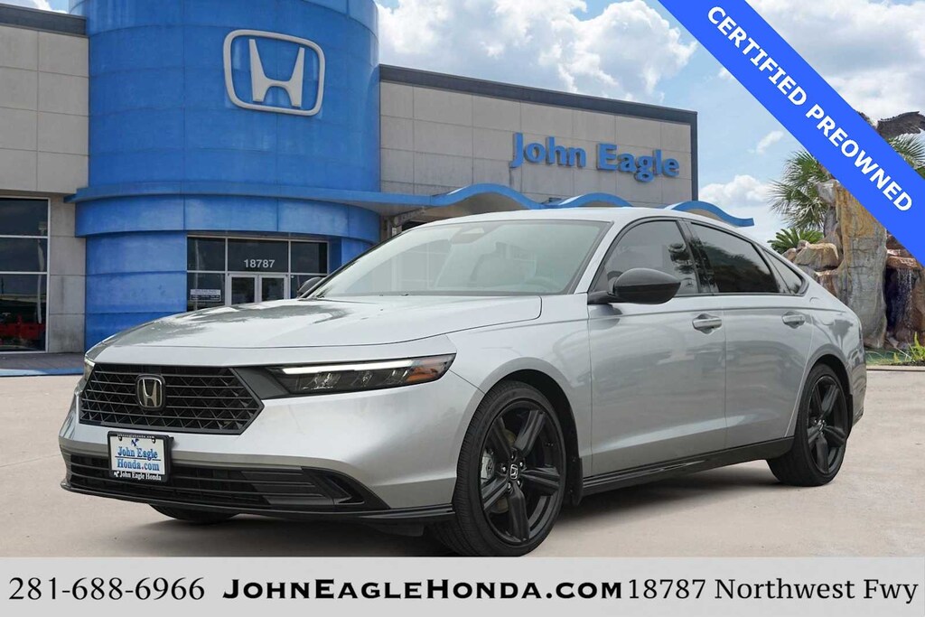 Certified 2025 Honda Accord Hybrid Sport-L Sedan