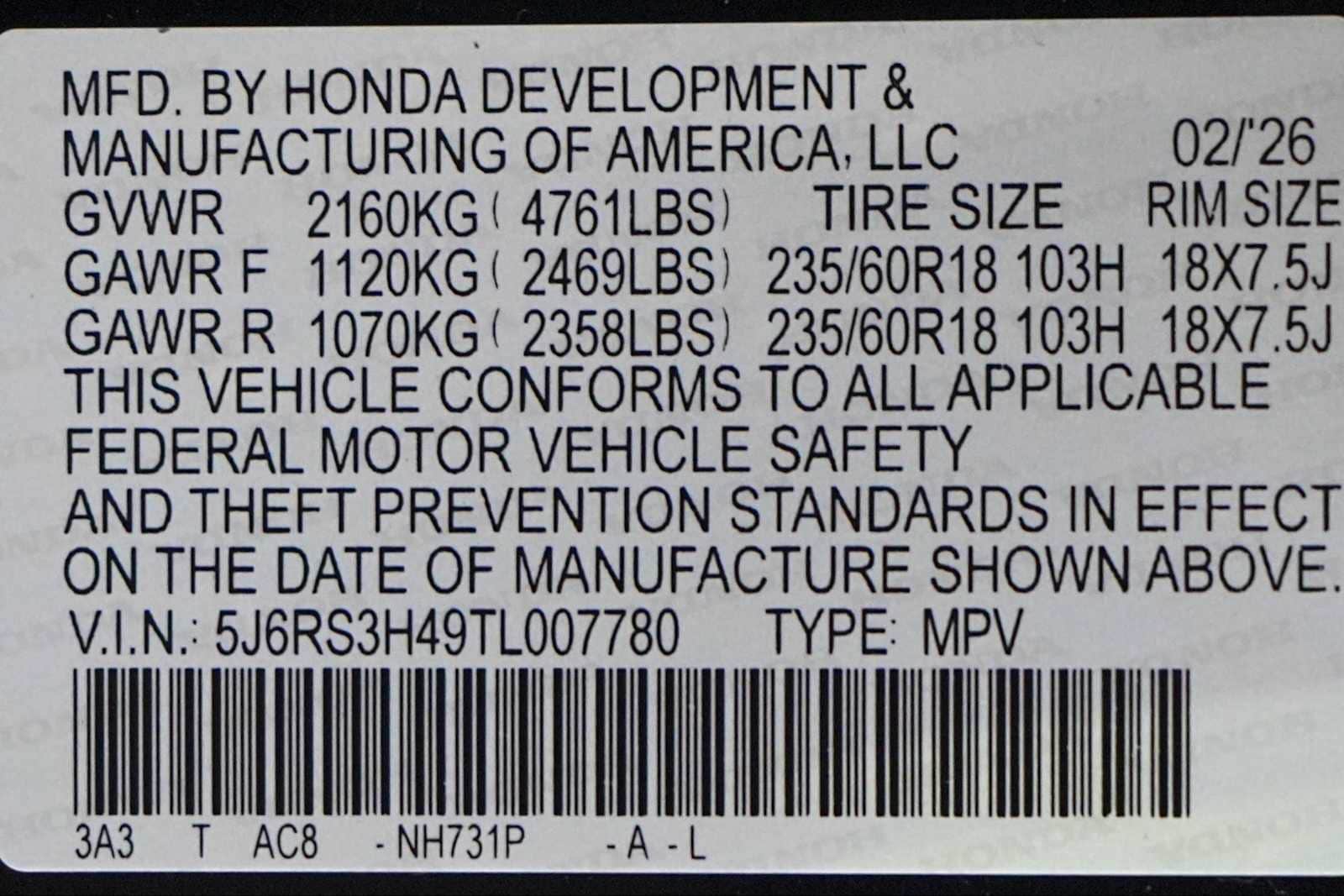 Thumbnail: 2026 Honda CR-V - 21