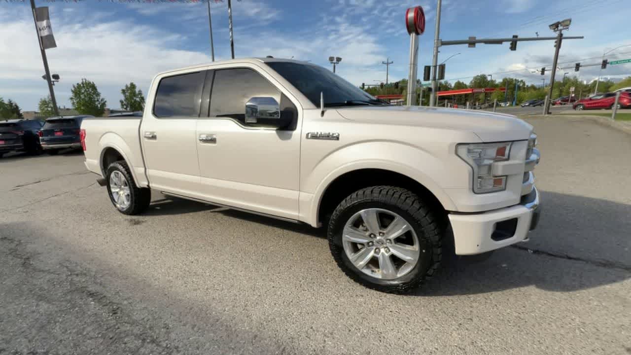 Used 2015 Ford F-150 Platinum with VIN 1FTEW1EGXFFB44113 for sale in Anchorage, AK