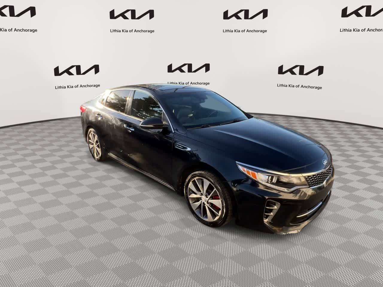 Used 2016 Kia Optima SXL with VIN 5XXGV4L2XGG022889 for sale in Anchorage, AK