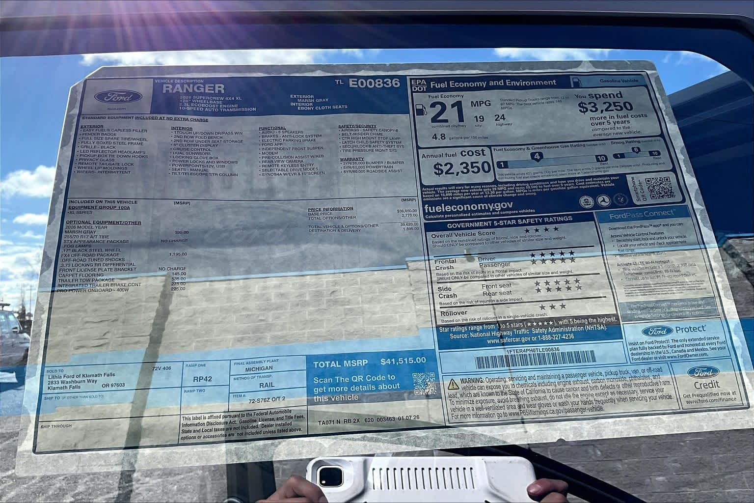 2026 Ford Ranger XL - Photo 22