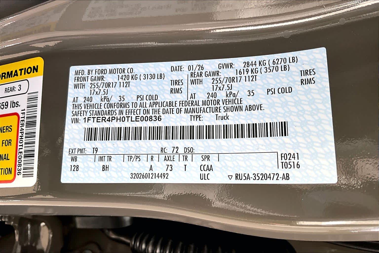 2026 Ford Ranger XL - Photo 21
