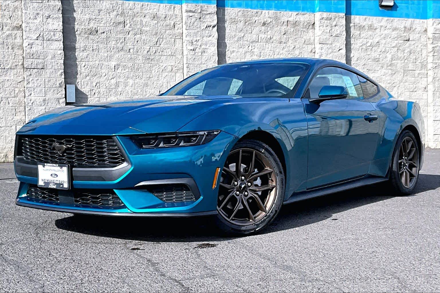New 2026 Ford Mustang Coupe Ecoboost® Premium Fastback Adriatic
