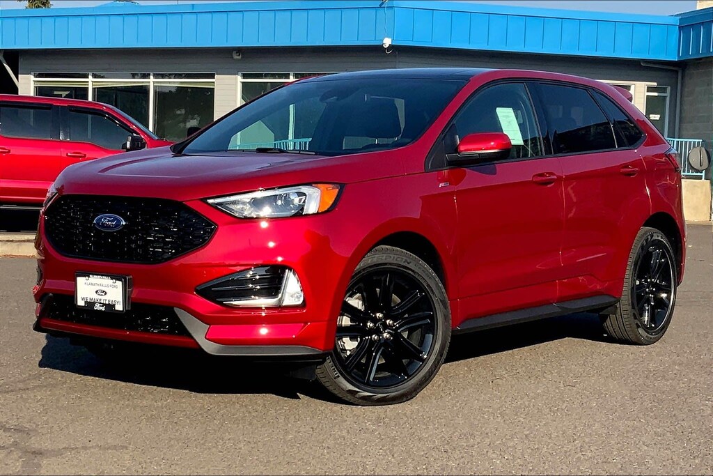 New 2024 Ford Edge SUV STLine Rapid Red Tinted For Sale in Klamath