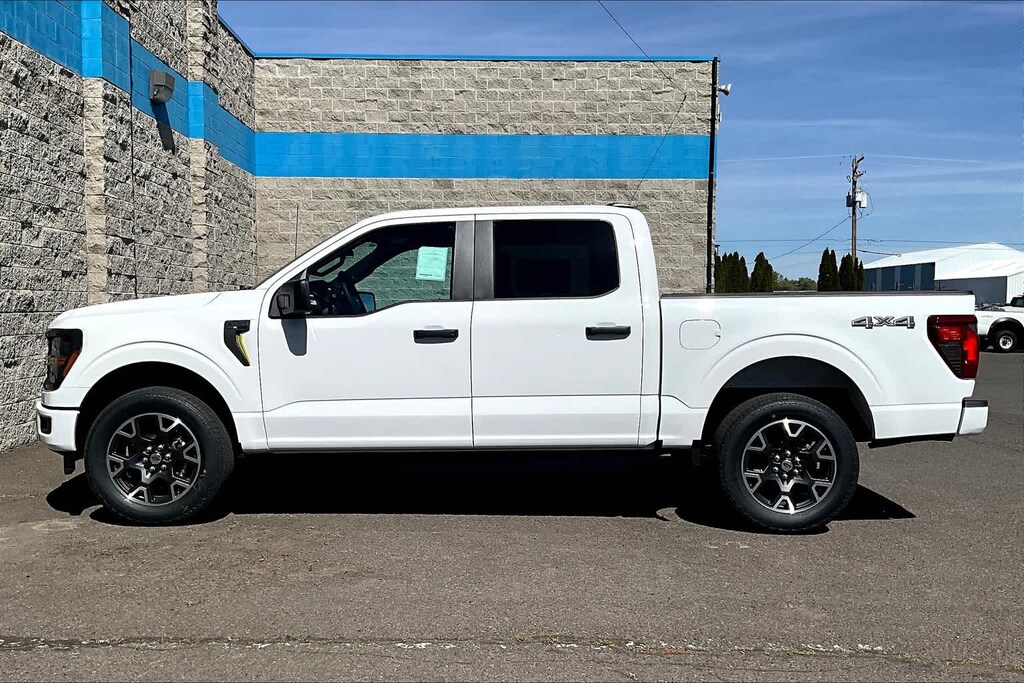 New 2024 Ford F150 Truck SuperCrew Cab STX Oxford White For Sale in