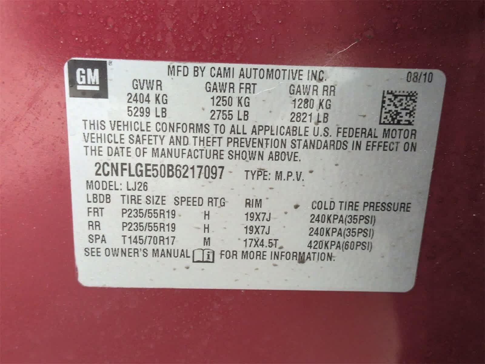 Thumbnail: 2011 Chevrolet Equinox - 36