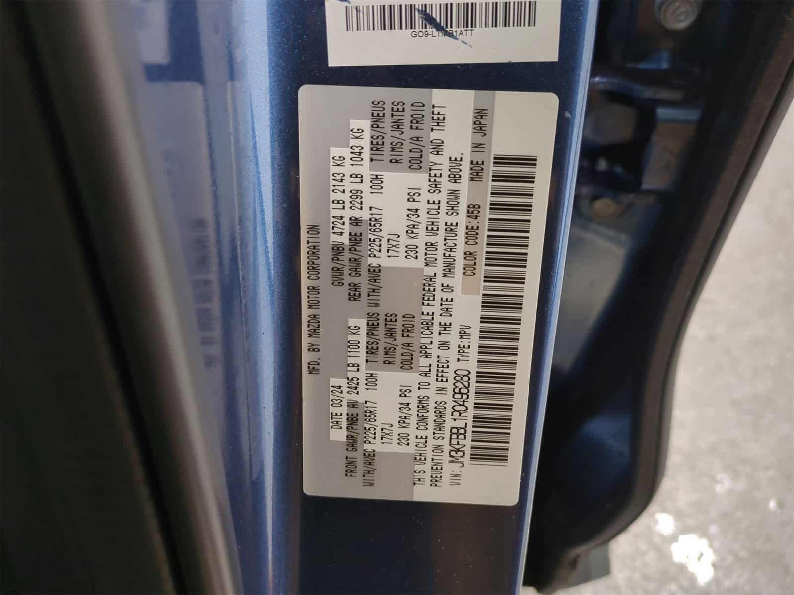 2024 Mazda CX-5 S Select 37