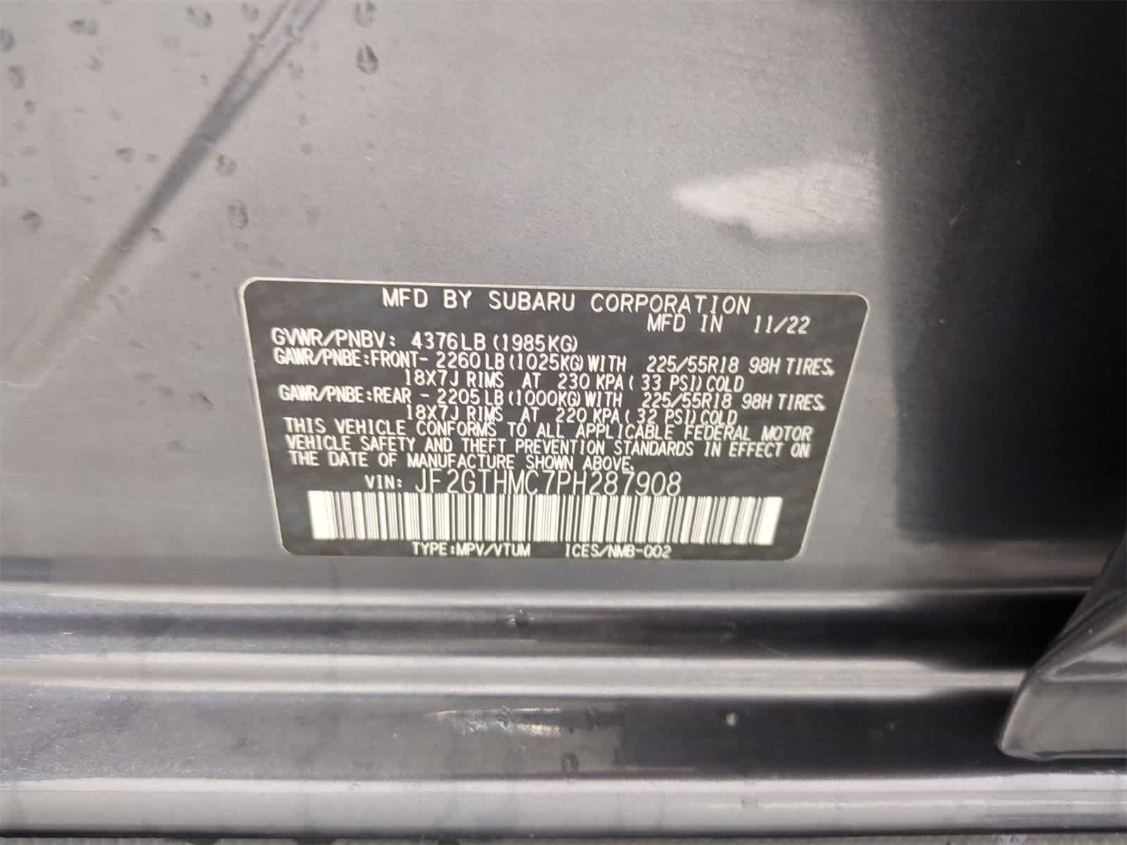 Thumbnail: 2023 Subaru Crosstrek - 42