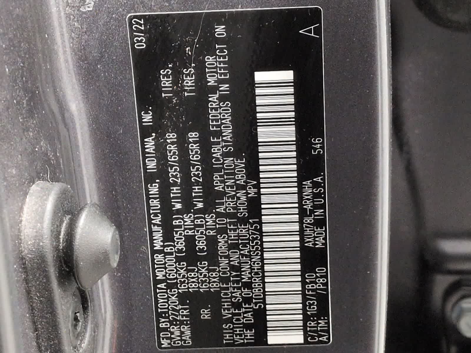 Thumbnail: 2022 Toyota Highlander - 35