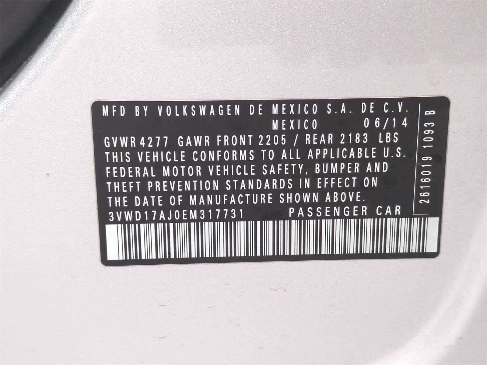 Thumbnail: 2014 Volkswagen Jetta - 34