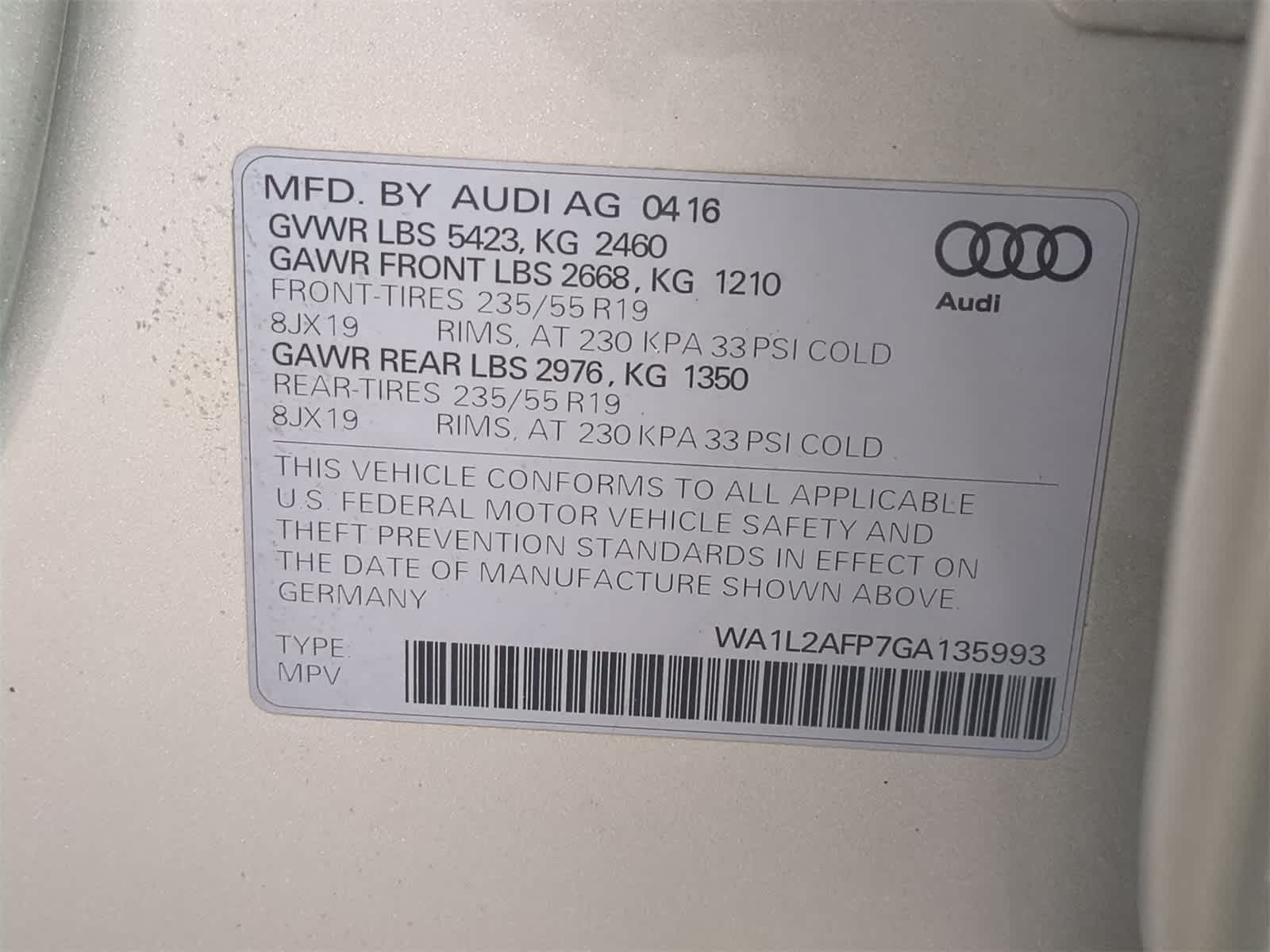 Thumbnail: 2016 Audi Q5 - 38