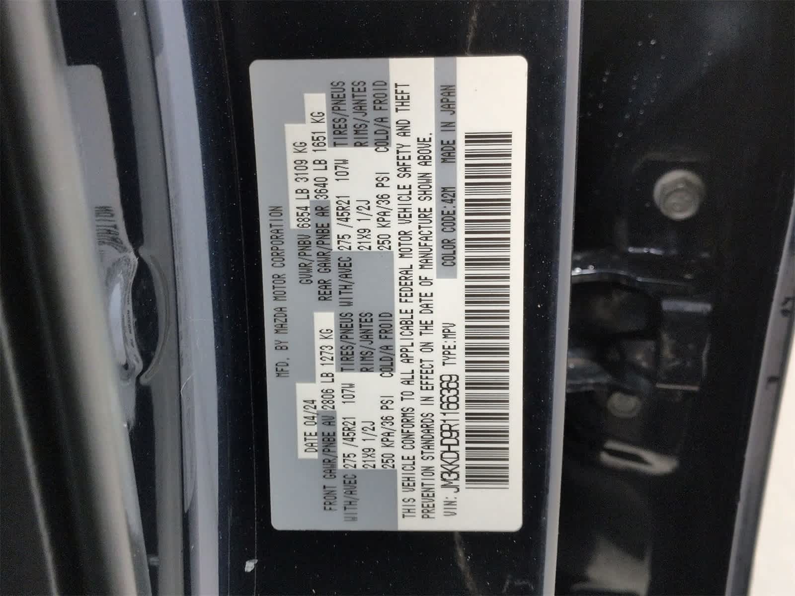 Thumbnail: 2024 Mazda CX-90 - 39