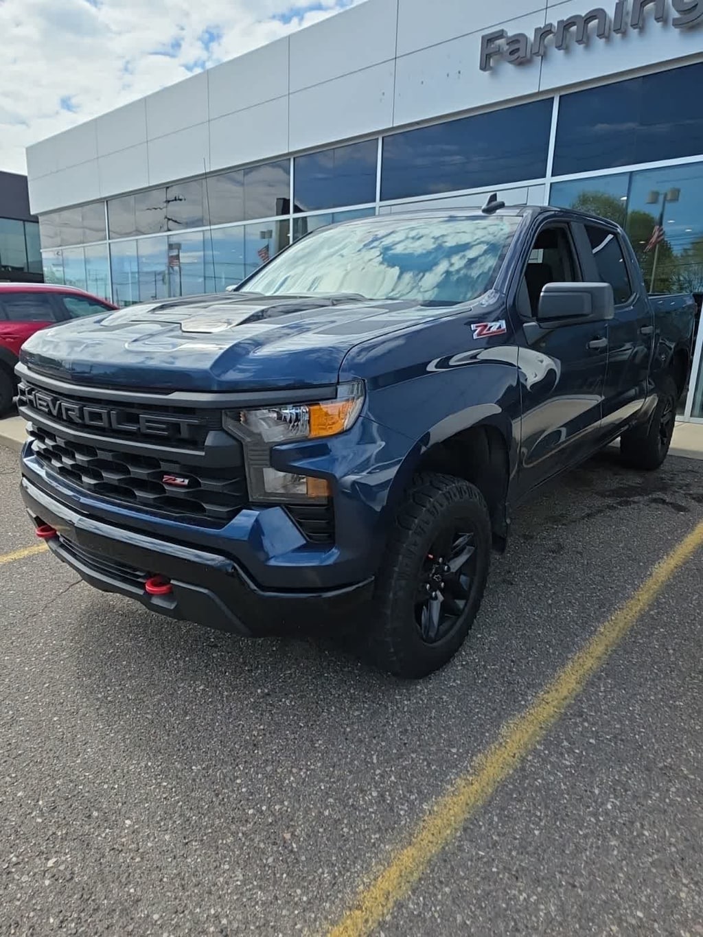 Used 2022 Chevrolet Silverado 1500 Custom Trail Boss Truck Crew Cab