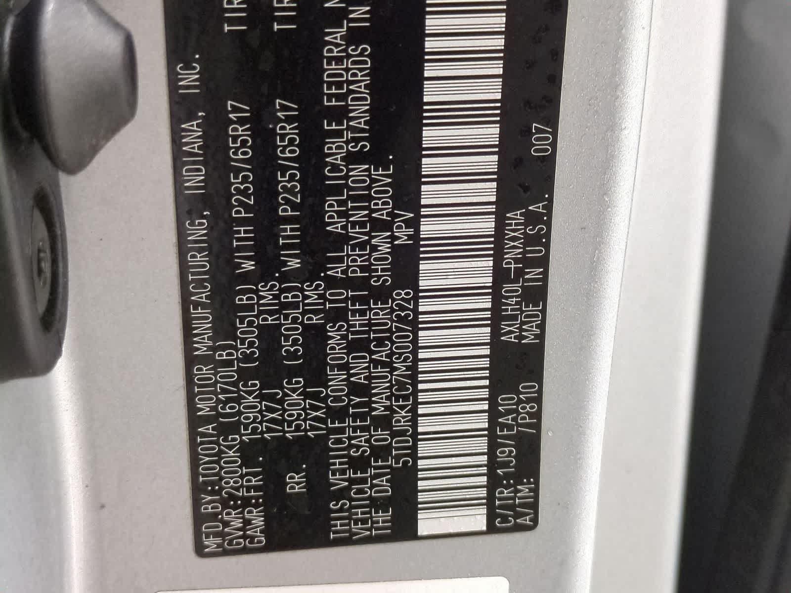 Thumbnail: 2021 Toyota Sienna - 46