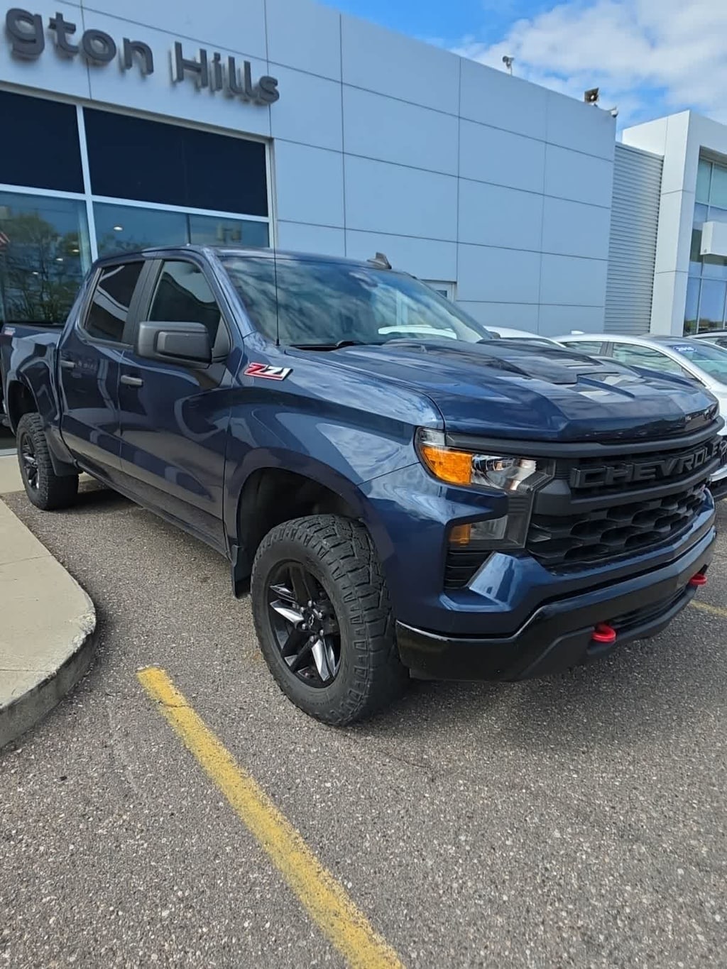 Used 2022 Chevrolet Silverado 1500 Custom Trail Boss Truck Crew Cab