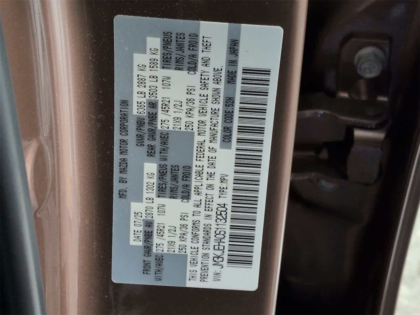 Thumbnail: 2025 Mazda CX-70 - 28