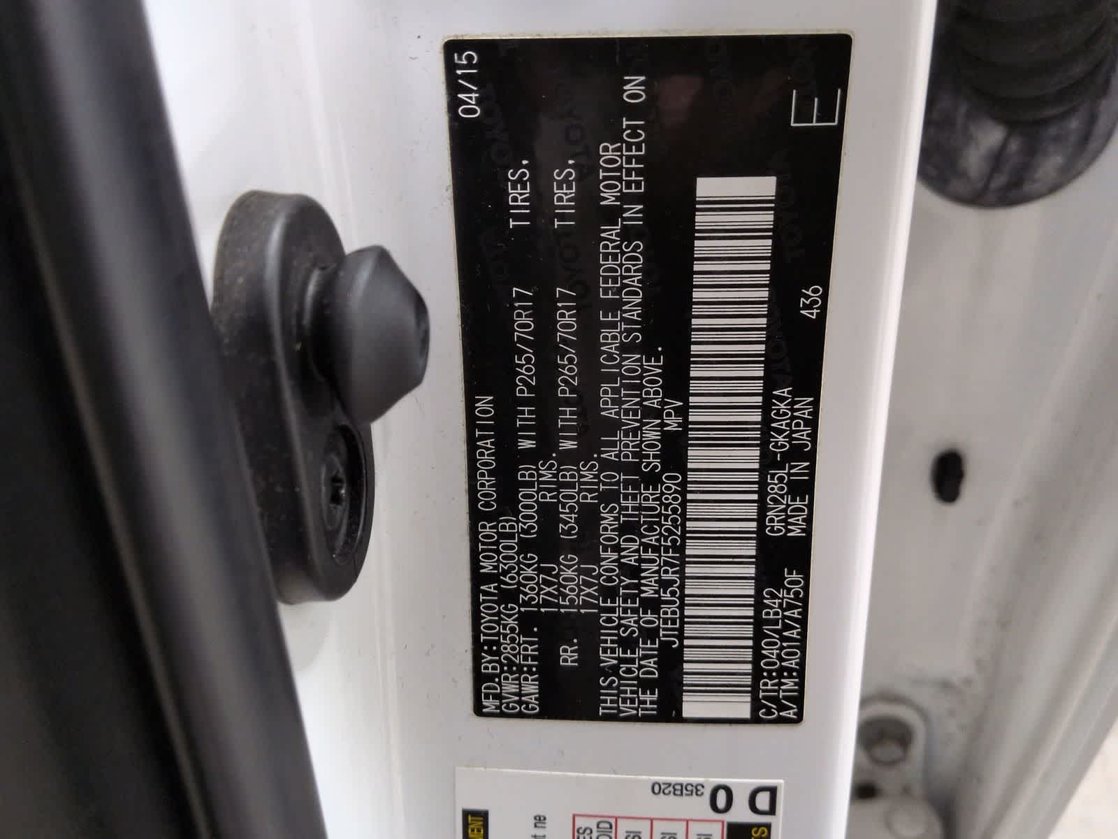 Thumbnail: 2015 Toyota 4Runner - 36