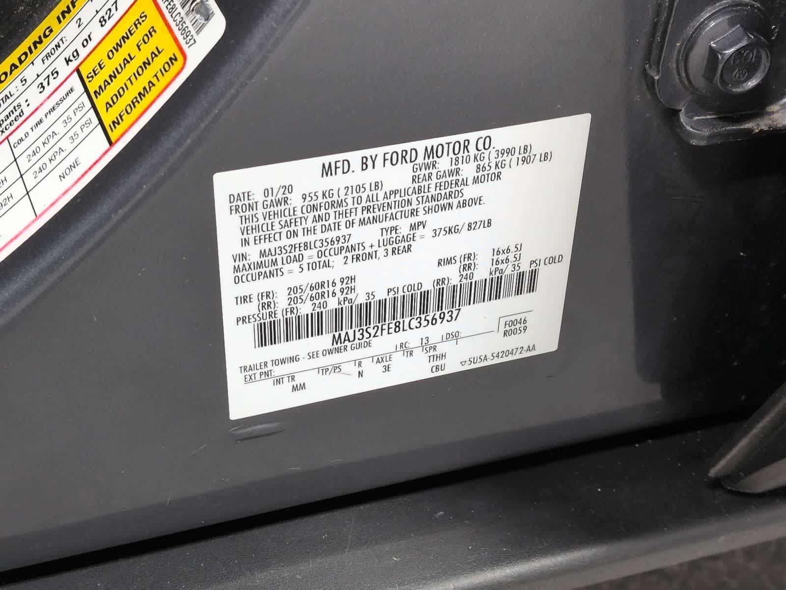 Thumbnail: 2020 Ford EcoSport - 34