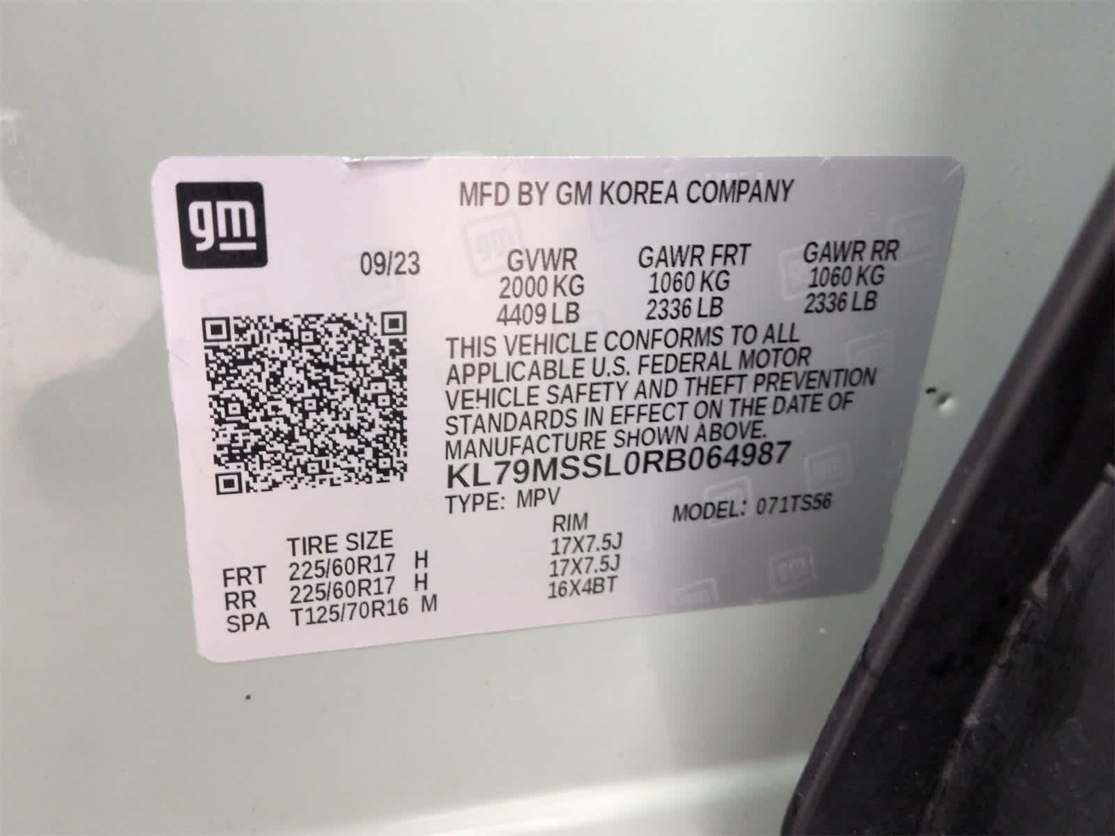 Thumbnail: 2024 Chevrolet TrailBlazer - 38