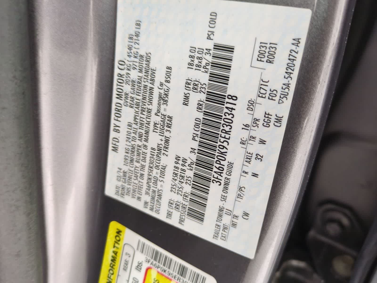 Thumbnail: 2014 Ford Fusion - 36