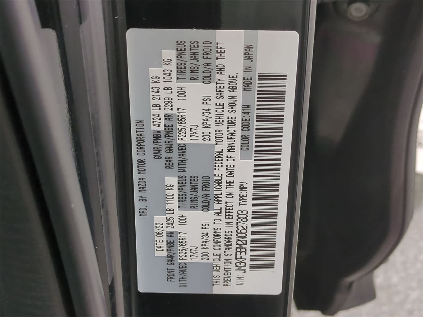 2022 Mazda CX-5 S Select 36
