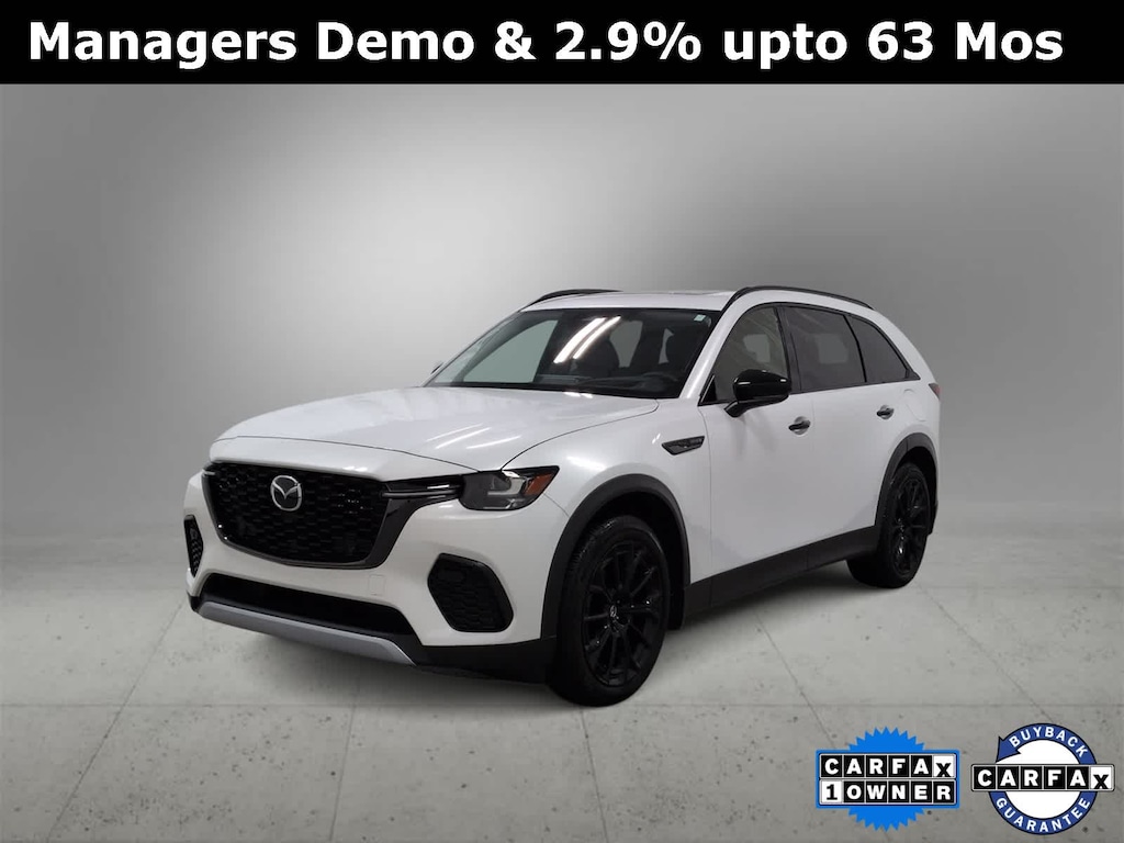 Certified 2025 Mazda CX-70 3.3 Turbo Premium Package SUV