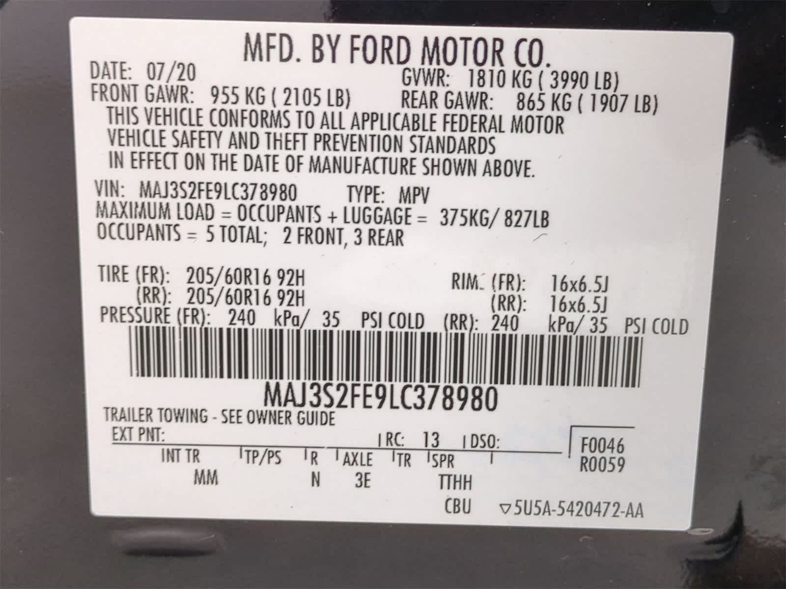 Thumbnail: 2020 Ford EcoSport - 34