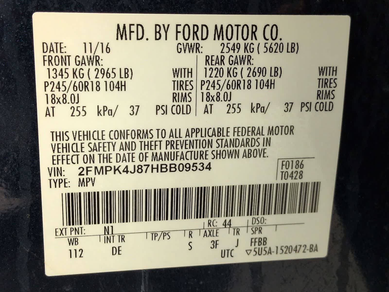 Thumbnail: 2017 Ford Edge - 35