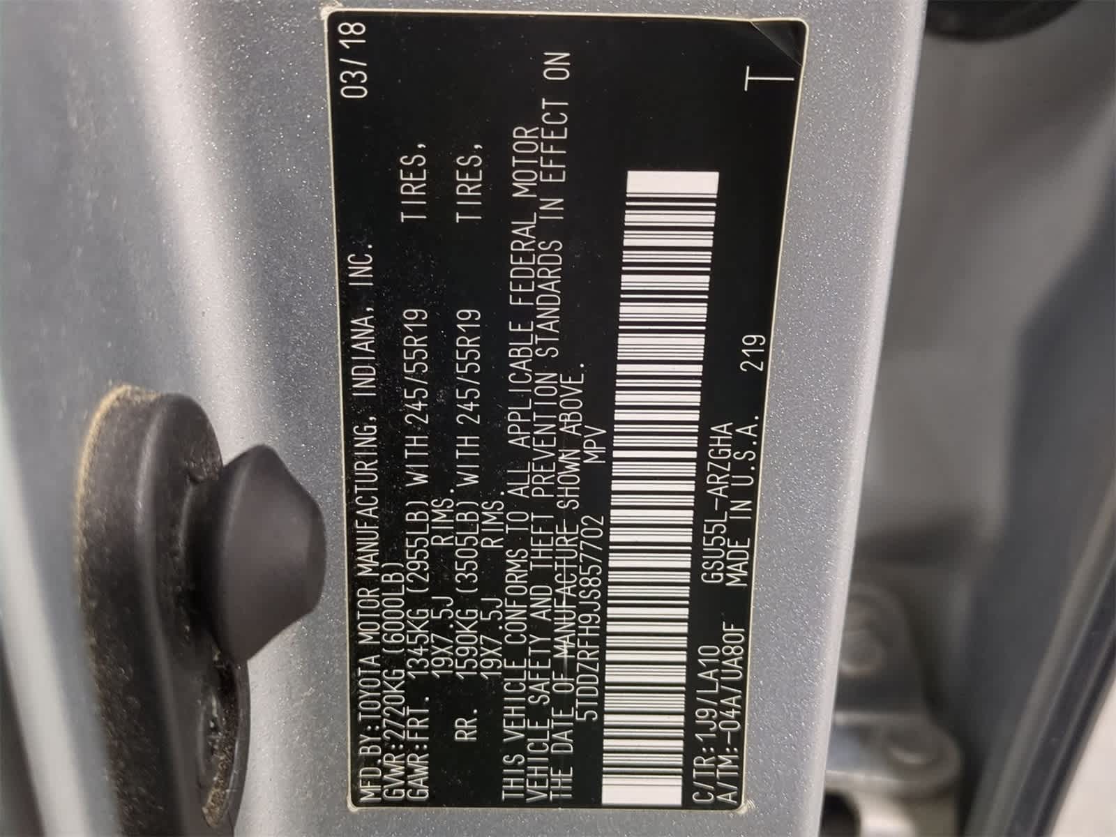 2018 Toyota Highlander Limited 38
