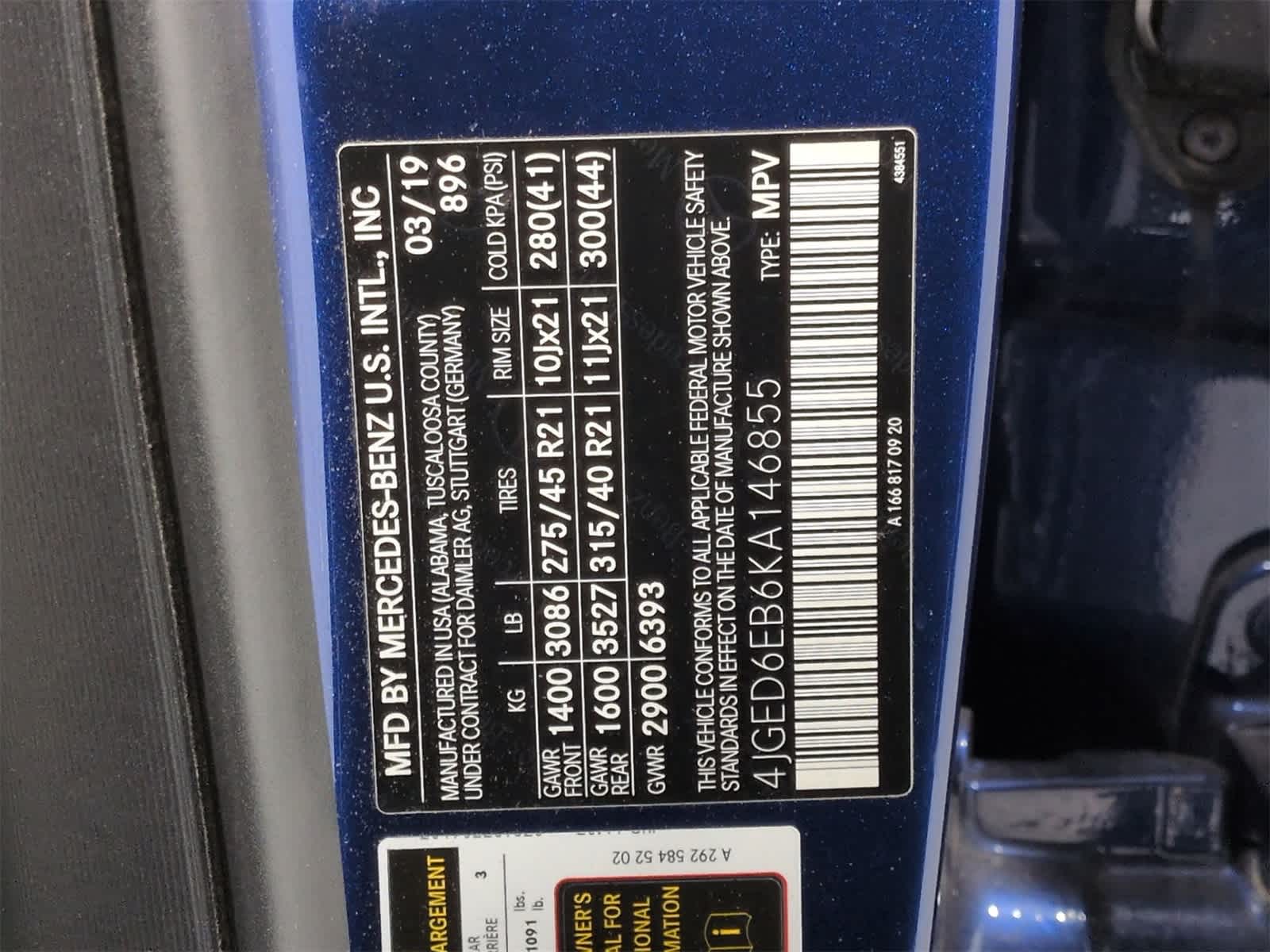 Thumbnail: 2019 Mercedes-Benz GLE - 39