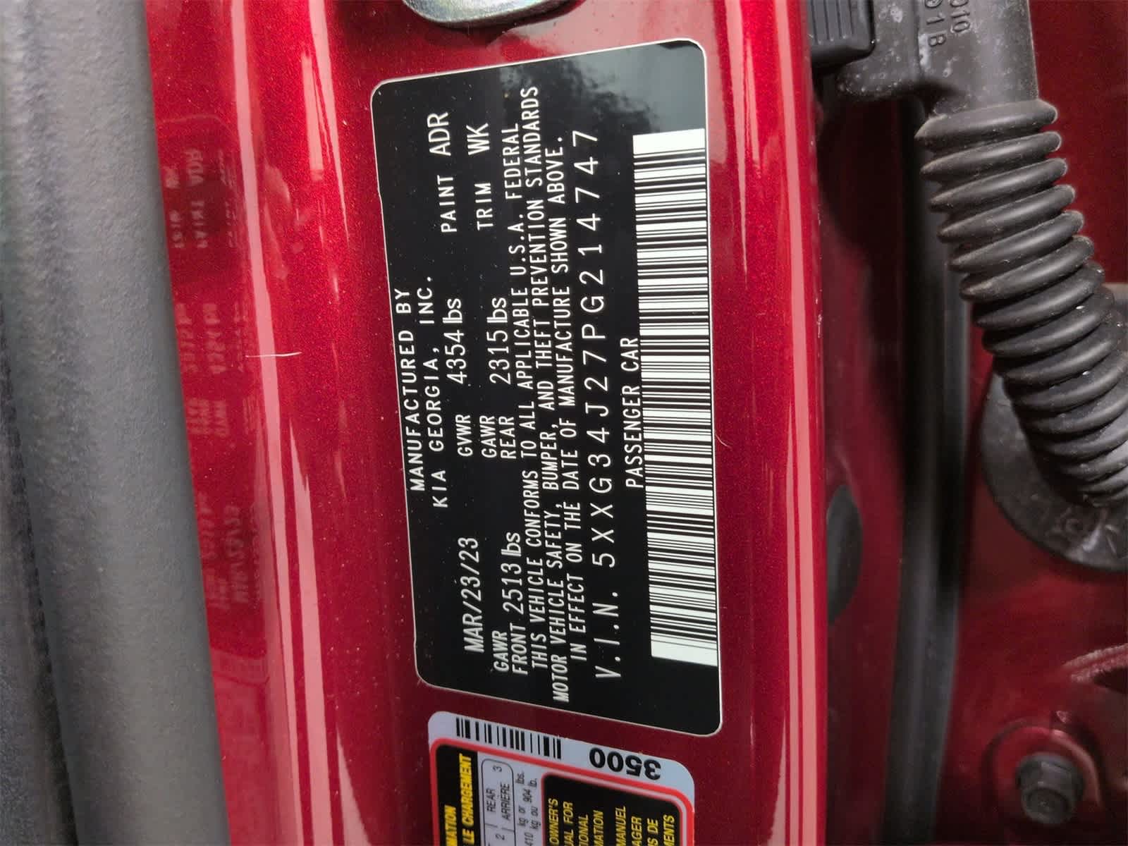 Thumbnail: 2023 Kia K5 - 38