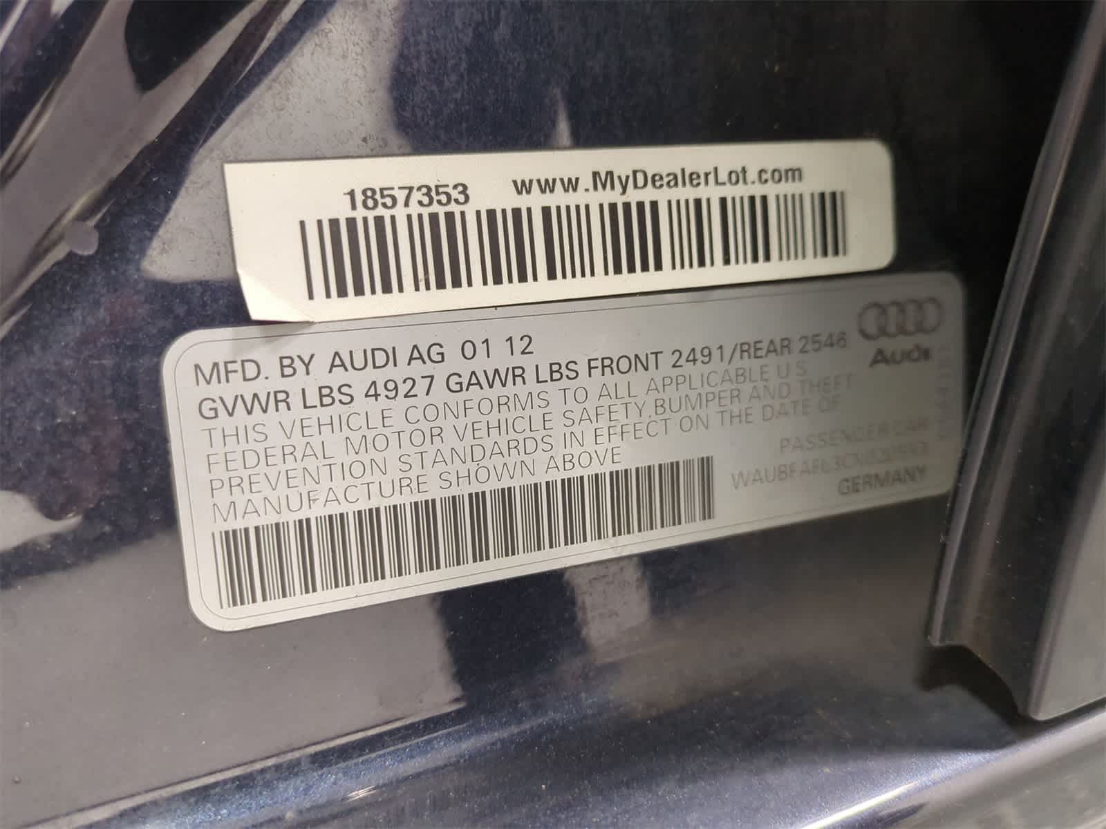 2012 Audi A4 Premium 37