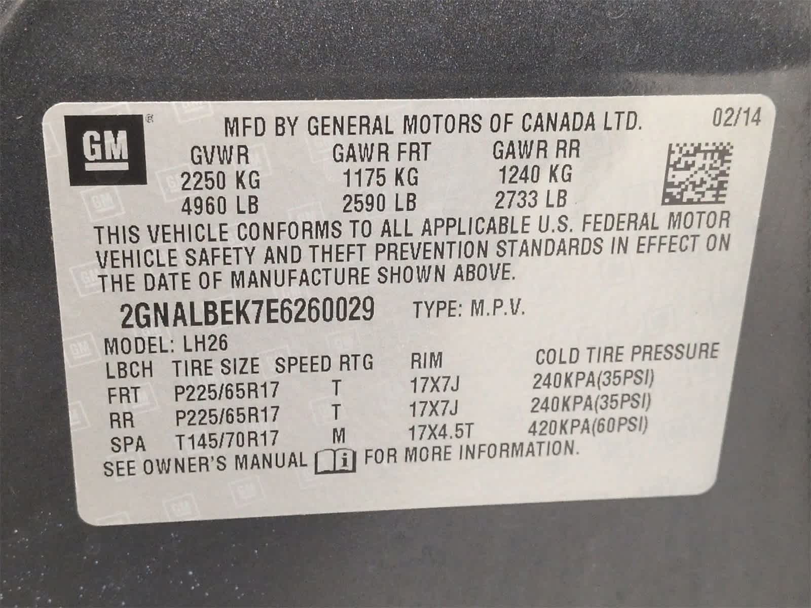 Thumbnail: 2014 Chevrolet Equinox - 35