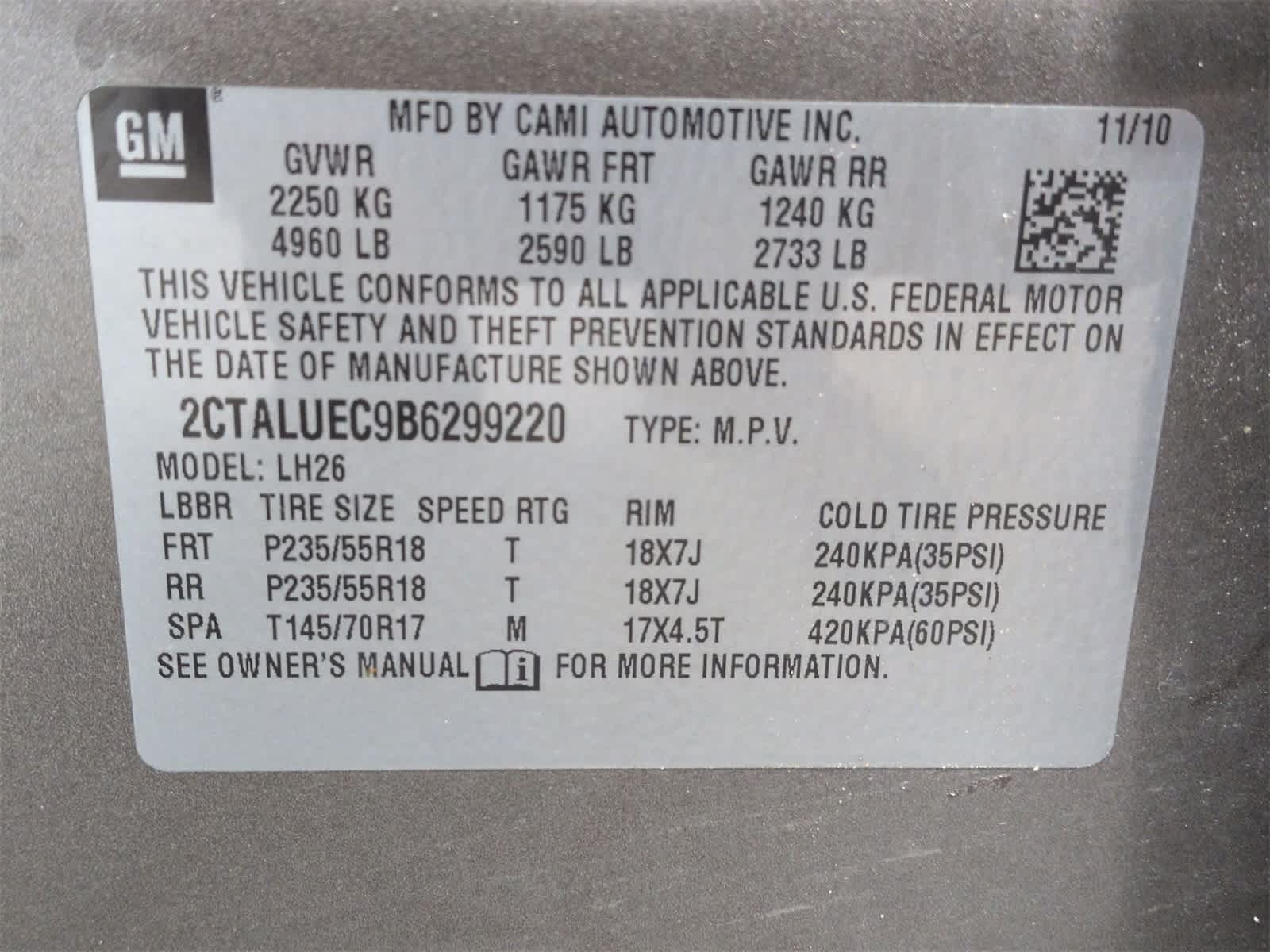 Thumbnail: 2011 GMC Terrain - 36