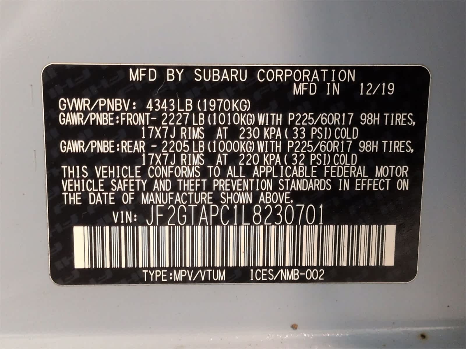 Thumbnail: 2020 Subaru Crosstrek - 36