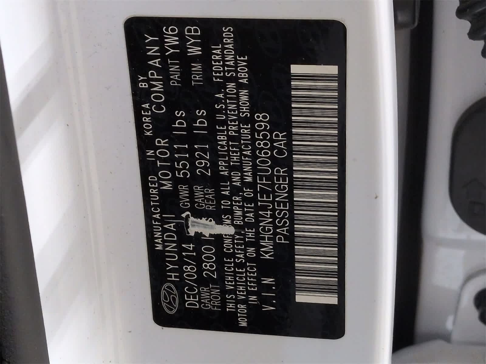 Thumbnail: 2015 Hyundai Genesis - 39