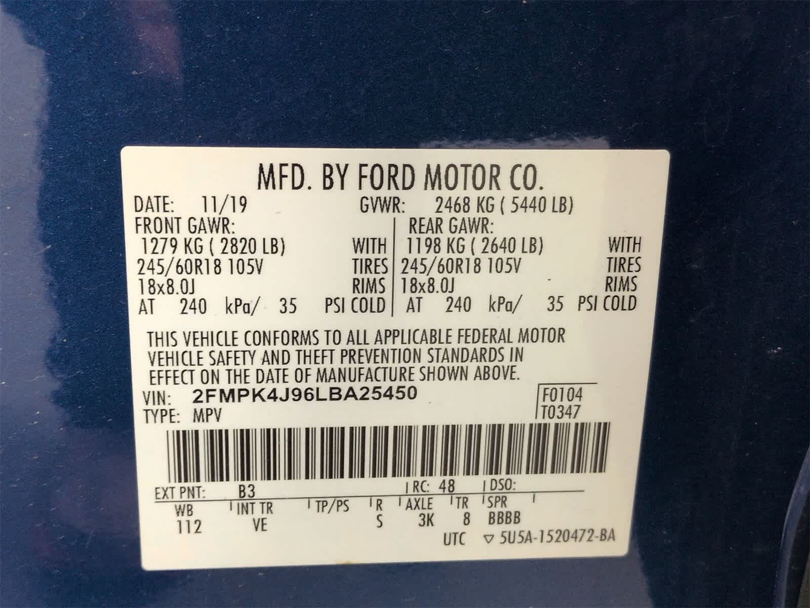 Thumbnail: 2020 Ford Edge - 36
