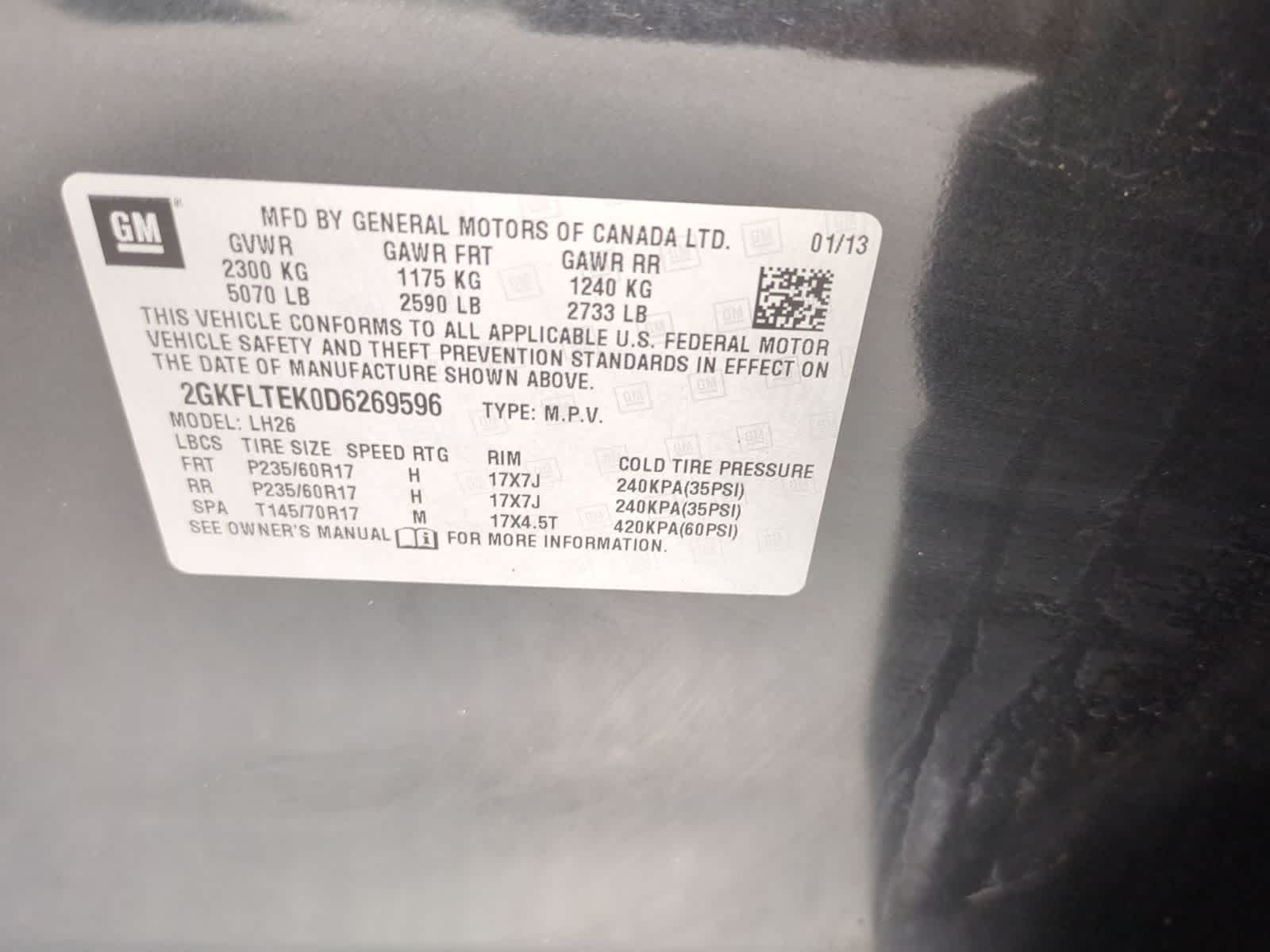 Thumbnail: 2013 GMC Terrain - 34