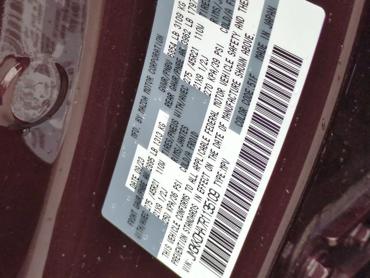 Thumbnail: 2024 Mazda CX-90 - 37